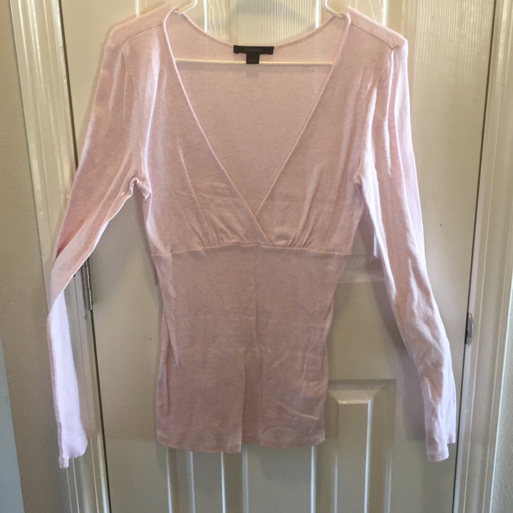 Express soft pink top